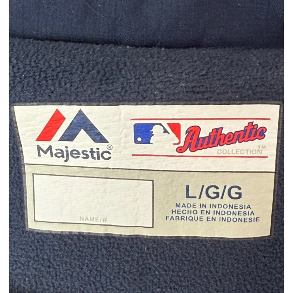 Vintage Y2K Majestic Detroit Tigers MLB Fleece Jacket • Streetwear Collectible L - Picture 12 of 14